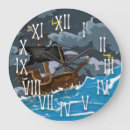 Buscar nave relojes de pared Pirata