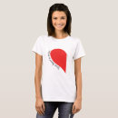Buscar dos corazones camisetas Para ellos