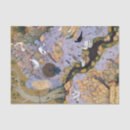 Buscar pavo real azul papel de seda Dorado