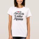 Buscar cocker spaniel camisetas Amor