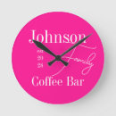 Buscar cafetería relojes de pared Moderno