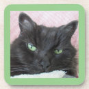 Buscar black cat posavasos Gatos negros