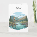 Buscar trucha tarjetas Padre pescador