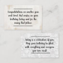 Buscar mensaje tarjetas de visita General y unisex
