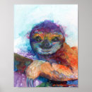Buscar pereza arte Acuarela