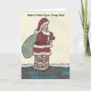 Buscar sátiras tarjetas Santa