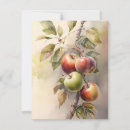 Buscar manzana fresca tarjetas Hojas