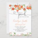 Buscar georgia peach invitaciones Acuarela