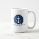 Buscar ancla y cuerda tazas Barco