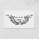 Buscar alas del ángel tarjetas de visita Dios