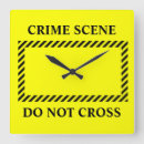 Buscar crimen relojes de pared Policía