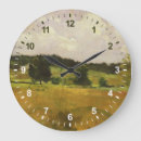Buscar pintura al óleo relojes de pared Paisaje