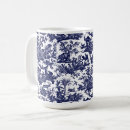 Buscar de toile jouy tazas Patrón