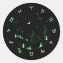Buscar rueda del zodiaco pegatinas Celestial