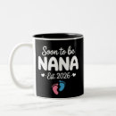 Buscar abuela futura tazas Embarazo