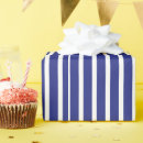Buscar azules marinos y blanco papel de regalo Clásico