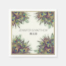 Buscar pavo real elegante servilletas Único