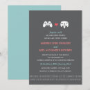 Buscar gamer wedding invitaciones Geek
