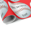 Buscar béisbol papel de regalo Entrenador