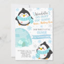 Buscar del pingüino invitaciones de cumpleaños Chico