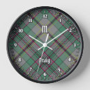 Buscar scottish relojes de pared Plaid
