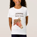 Buscar caballo lindo camisetas Para ella