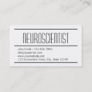Buscar neurólogo tarjetas de visita Medicina