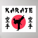 Buscar kanji japonés posters Karate