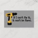 Buscar taladro tarjetas de visita Herramientas