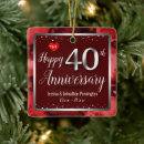 Buscar aniversario adornos Keepsake