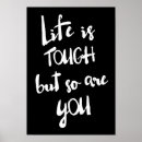Buscar duro posters Tipografía