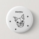 Buscar bulldog francés chapas Ilustracion