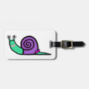 Buscar caracol etiquetas para maletas Divertido