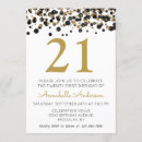 Buscar veinte años invitaciones Negro