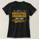 Buscar ingeniero agrícola camisetas Profesión