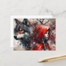 Buscar lobo rojo postales Contenido generativo