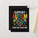 Buscar rompecabezas del autismo postales Necesidades especiales