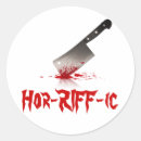 Buscar sangrienta pegatinas Divertido