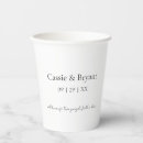Buscar negro papel vasos Simple