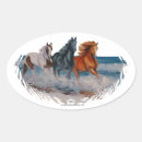 Buscar caballos ovales pegatinas Ecuestre