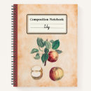 Buscar manzanas rojas cuadernos General y unisex