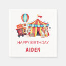 Buscar vintage circus servilletas Niños