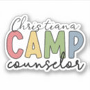 Buscar consejero pegatinas Consejero del campamento