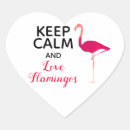 Buscar flamingo pegatinas Corazón