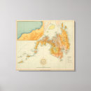 Buscar características lienzos Mapa