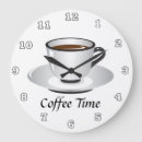 Buscar tiempo del café relojes de pared Lindo