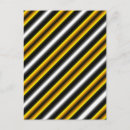 Buscar rayas negras amarillas postales Amarillo