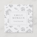 Buscar contorno tarjetas de visita Blanco