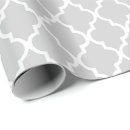 Buscar quatrefoil papel de regalo Enrejado