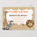 Buscar mono 11x16 invitaciones Cebra